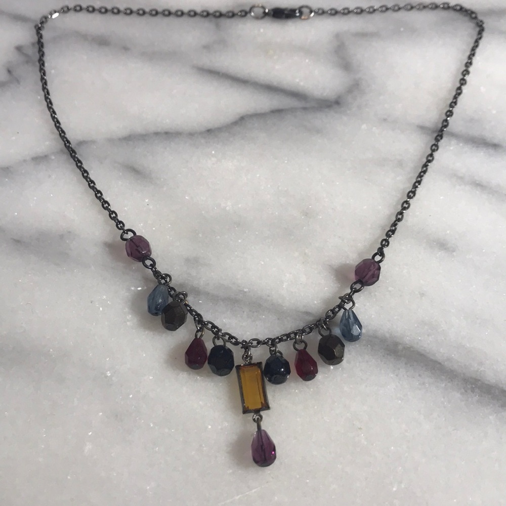 Dangly Beaded Necklace